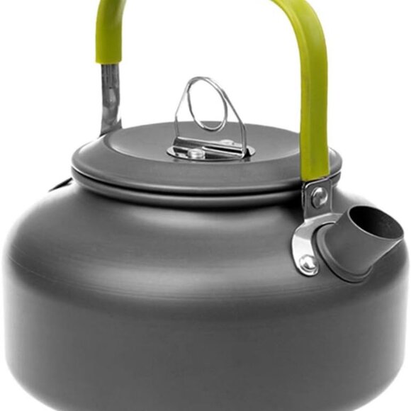 Outdoor Camping Kettle, Aluminum Alloy Tea Kettle with Carrying Bag 1 Pack - Picture 6 of 12